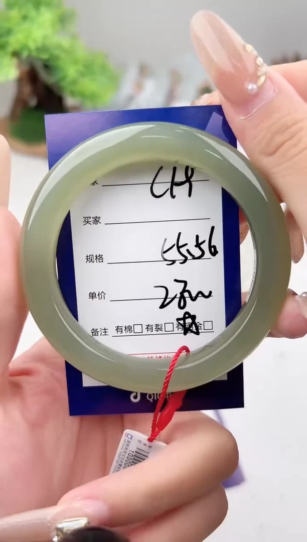 未镶嵌手镯和田玉微色差C19