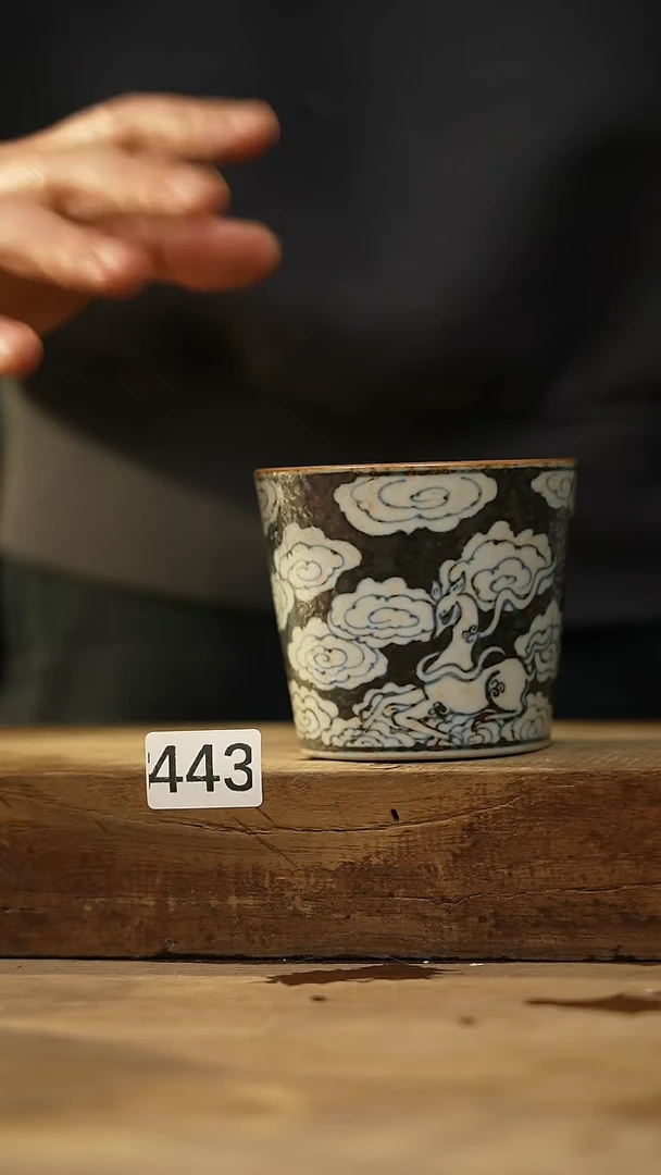 【闪购商品】瓷片高古青花系列·沐音设计师款/