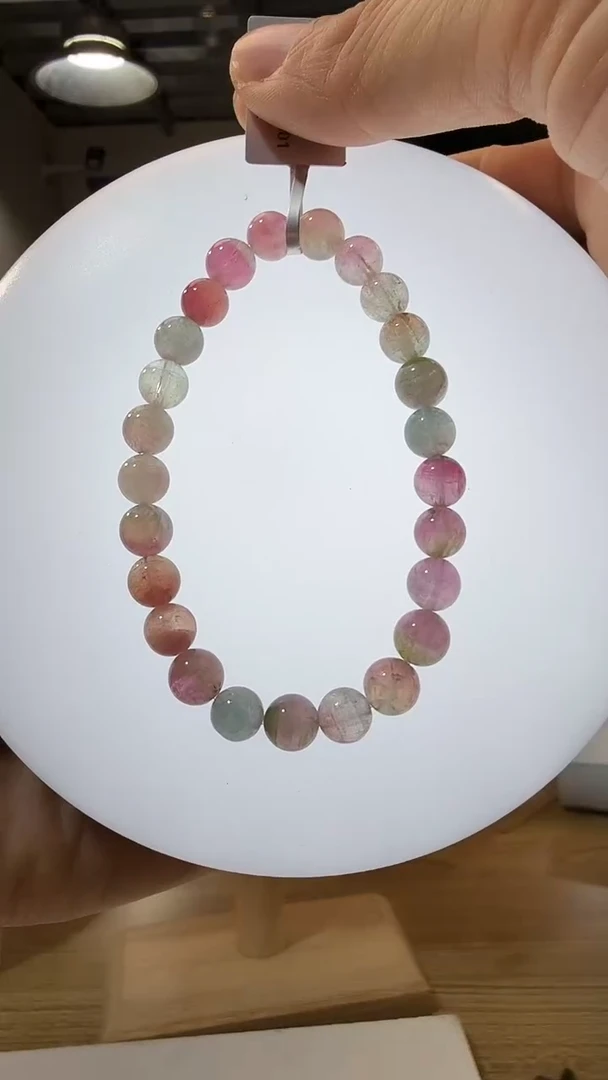 未镶嵌手链碧玺优0486 约6mm