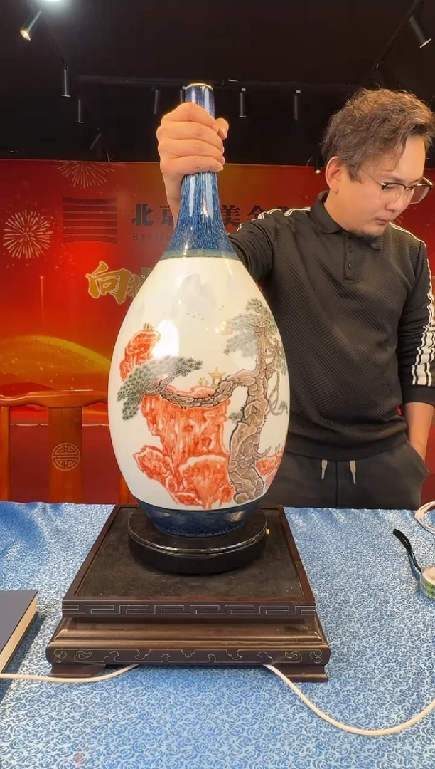 摆件陶北京工美-流水41