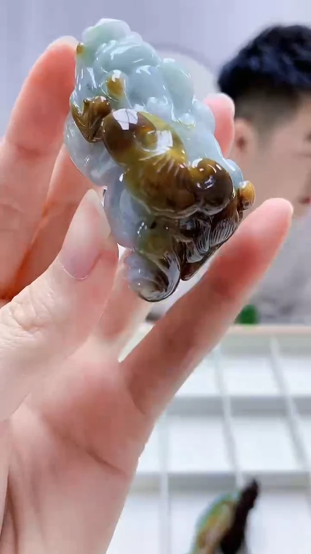 未镶嵌定制翡翠5028zm-毛货挂件貔貅181