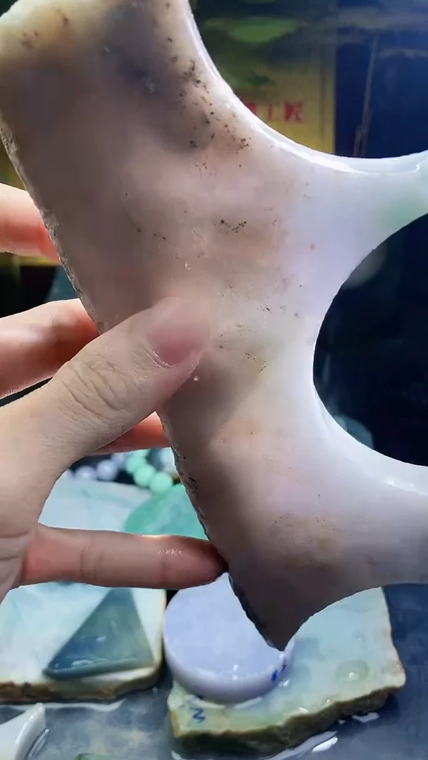 未镶嵌挂件翡翠小雨118