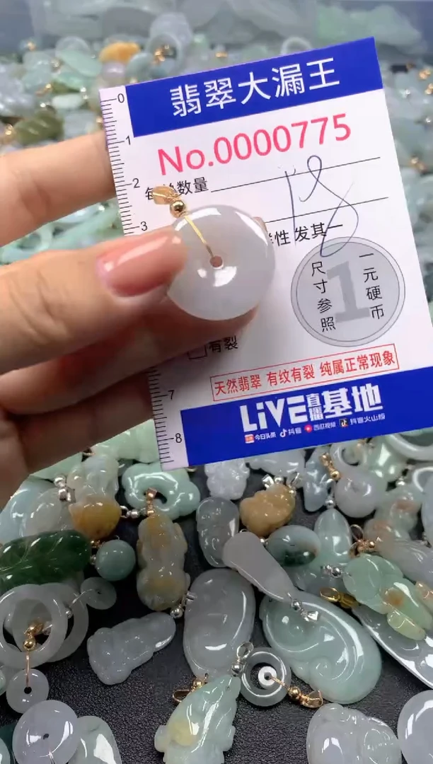 颈饰未镶嵌翡翠775