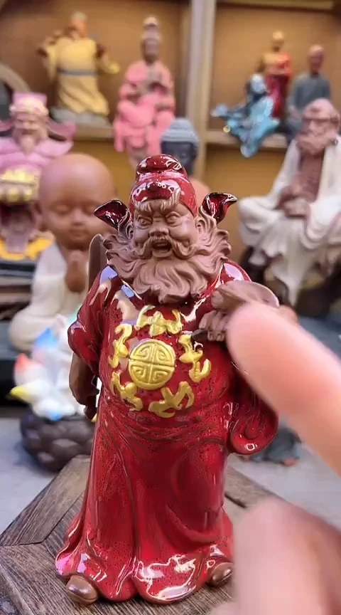 紫砂茶宠器闵茶宠摆件