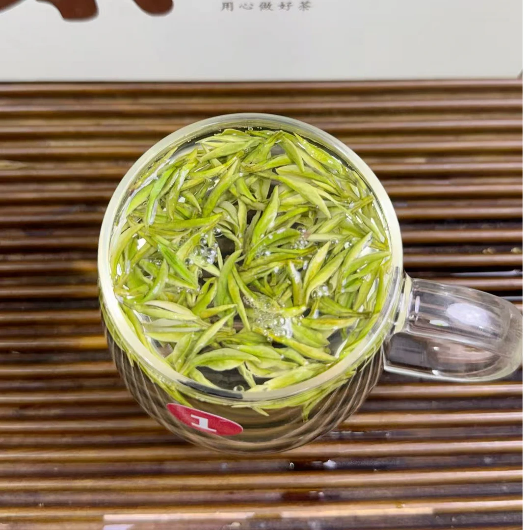 【开园小芽】2025年安吉高山白茶新茶芽头兰花香直播茶叶绿茶