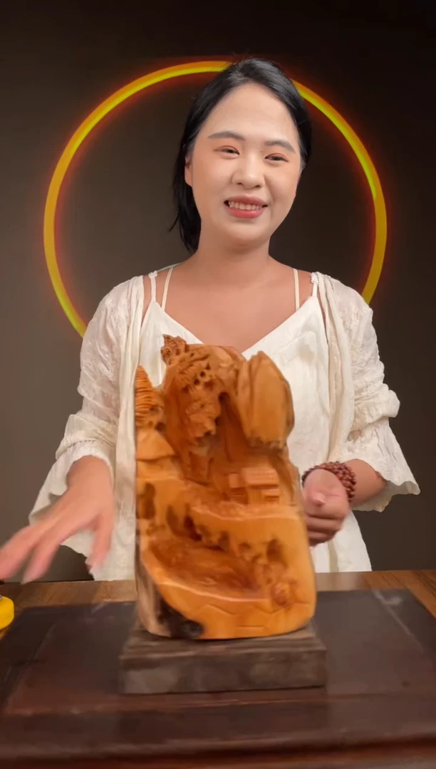 柏木（崖柏）手工摆件,先抢先得! 编号:25