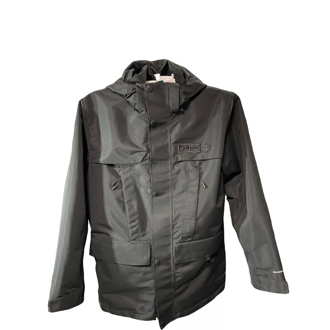 连帽宽松型夹克防风外套男士时尚运动户外