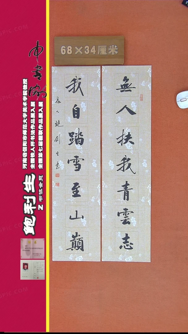 【闪购商品】书法115鲍利生书法作品