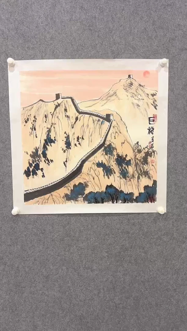 国画娄茗-4平尺-国画作品