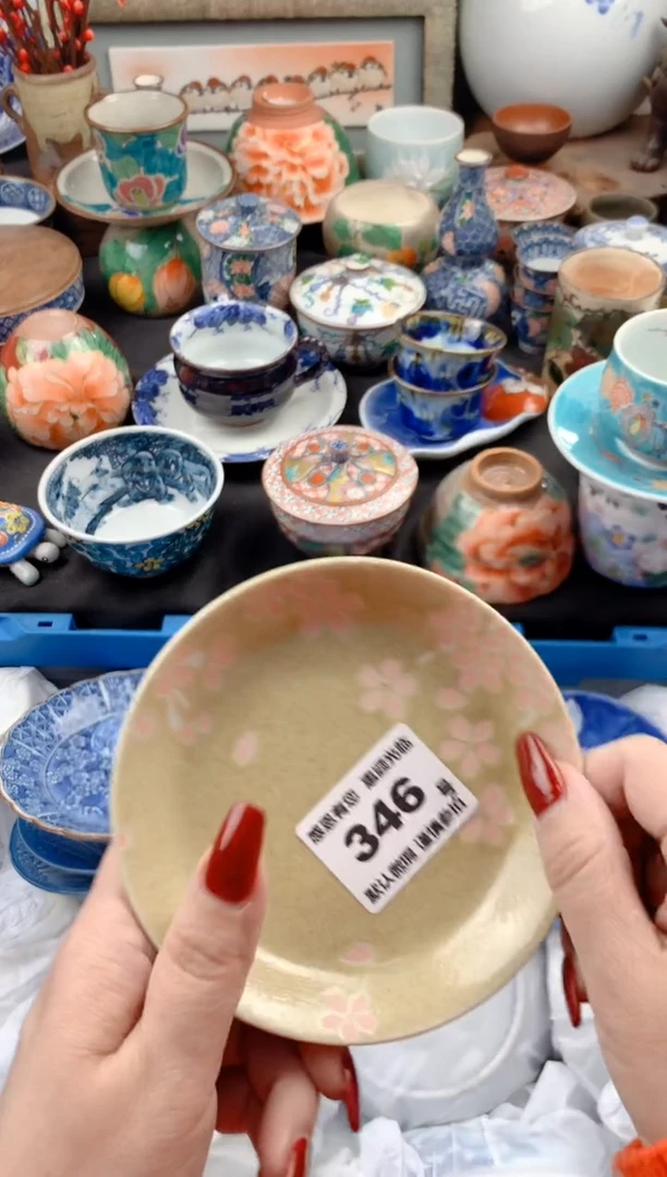 【闪购商品】瓷片346号九姑娘工艺品瓷器