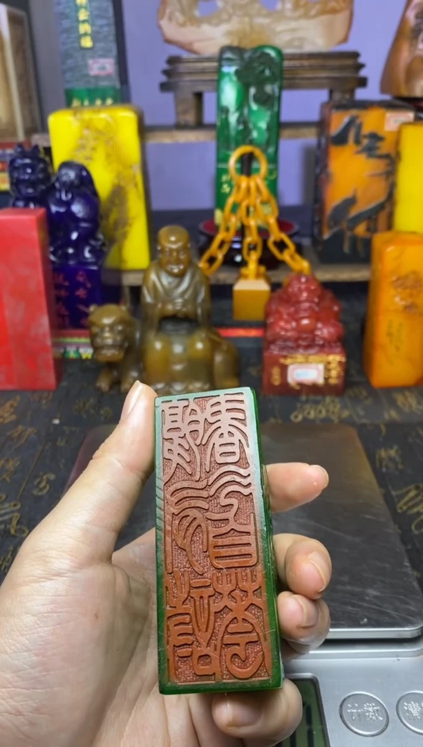 寿山石印石纯天然篆刻石料