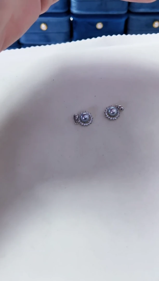 银S925镶嵌吊坠海水珍珠多样性发一069999