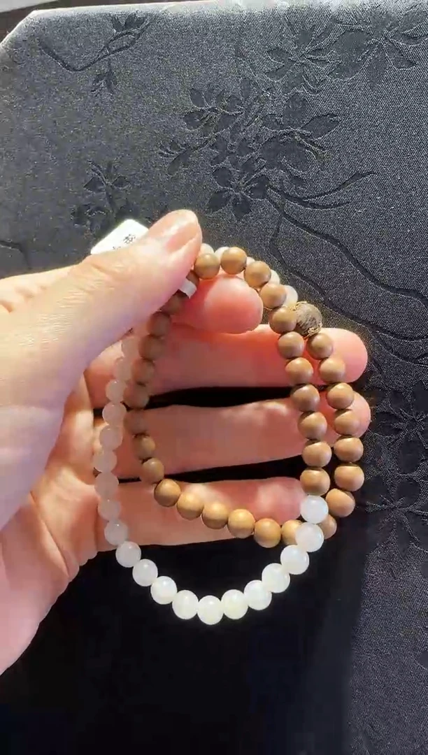 未镶嵌手串和田玉珠宝原创