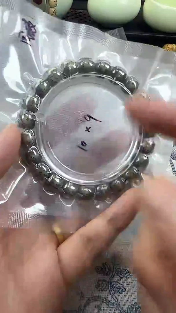 手串星月菩提15石玉料糯冰单圈11×10高透精工福利