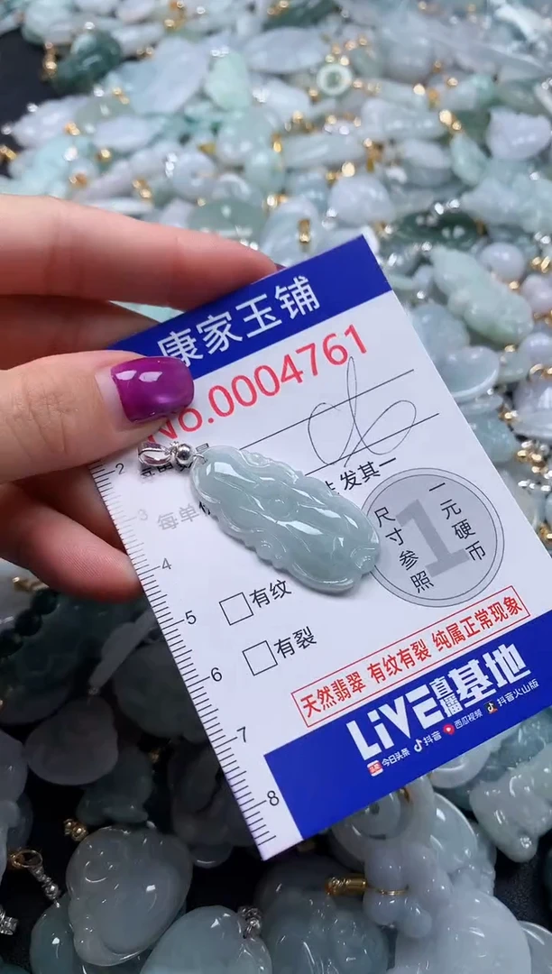 颈饰未镶嵌翡翠4761