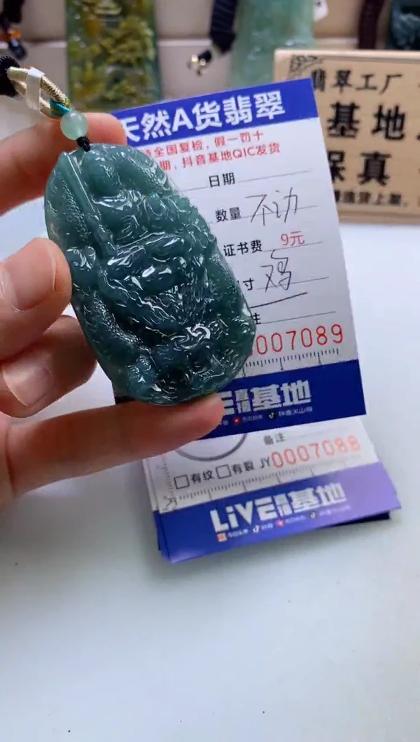颈饰未镶嵌翡翠