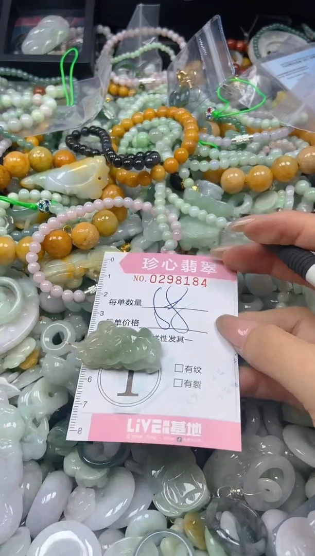 翡翠未镶嵌颈饰闪购0298184