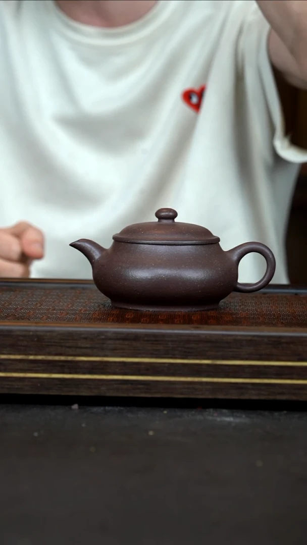 茶壶紫砂   CZP      大水潭天青泥       明炉      240cc