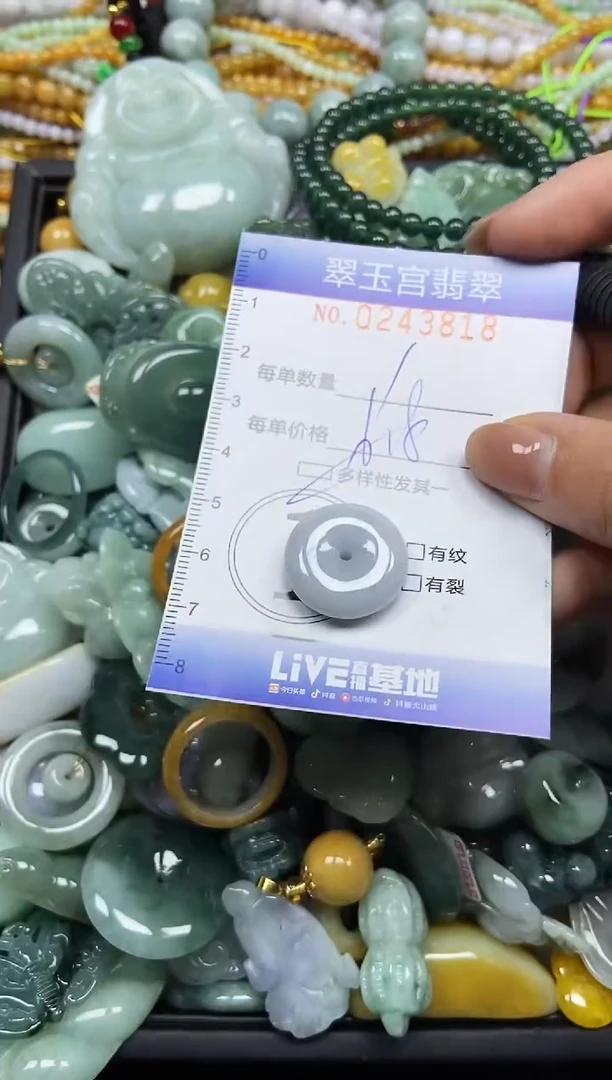 颈饰未镶嵌翡翠闪购C0243818多样性发其一