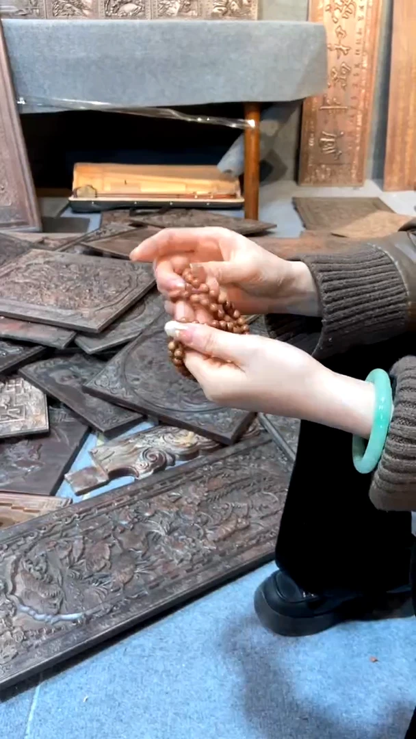 【闪购商品】木紫檀雕刻一物一拍以直播间为准