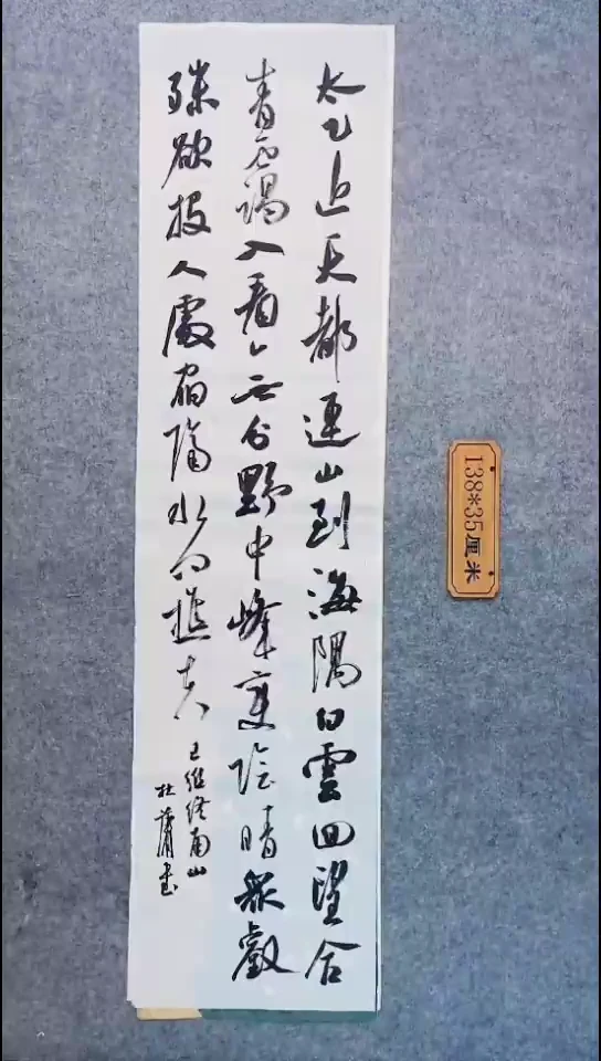 书法136中书协 杜潇书法放漏