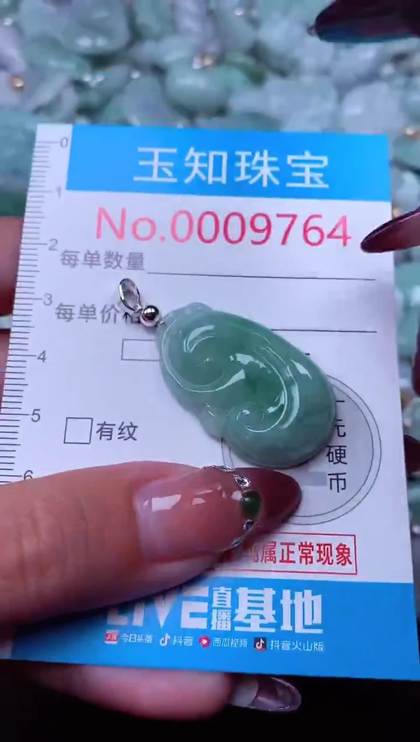 吊坠(不含链)未镶嵌翡翠9764