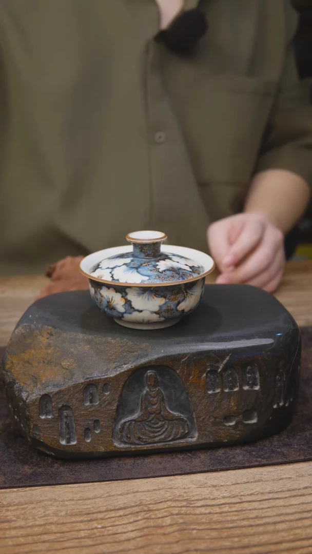 仿古青花茶具213