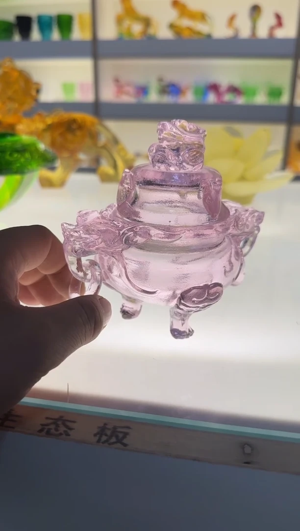 手工艺品琉璃香炉