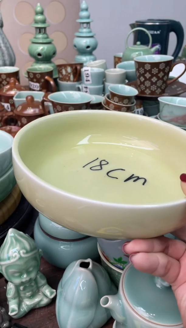 瓷微瑕特价 慧仙青瓷 特价福利大促