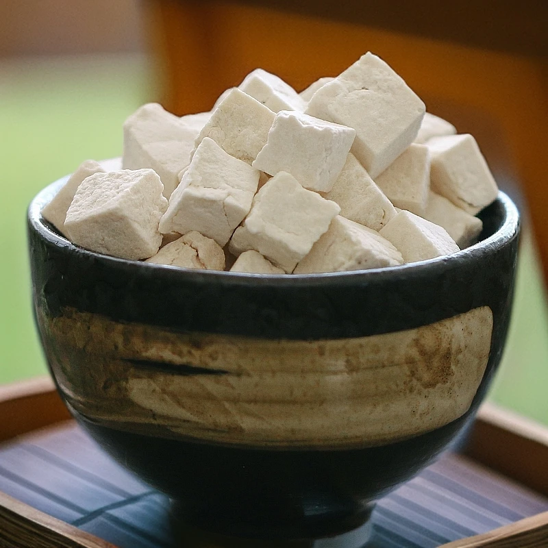 白茯苓丁  优选头茬正宗中药材  煲汤泡茶煮粥食用中药材