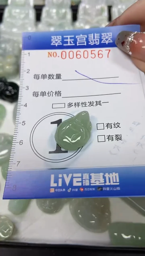 【闪购商品】翡翠颈饰未镶嵌闪购商品0060567