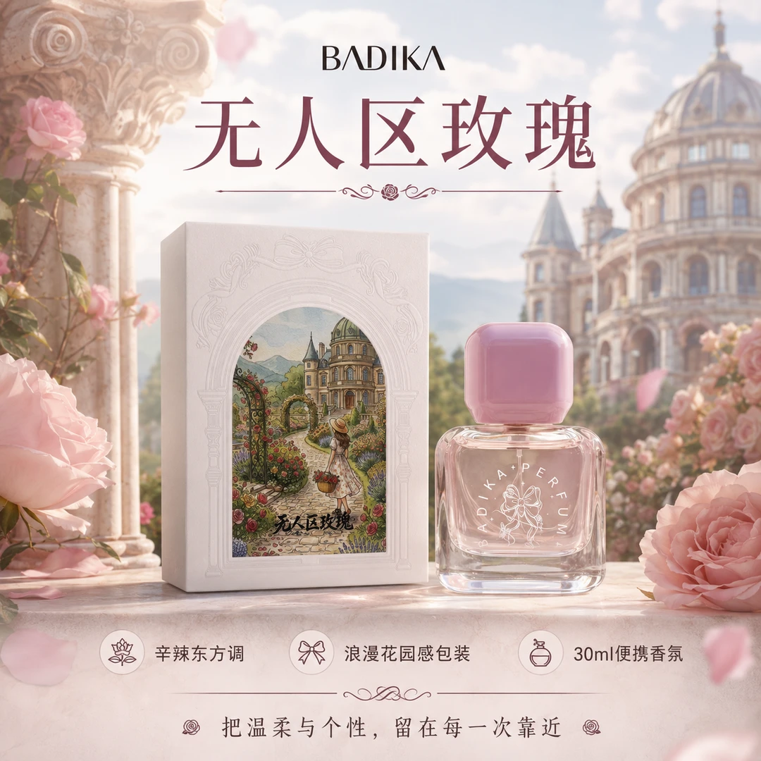 芭蒂卡无人区玫瑰香水女士30ml