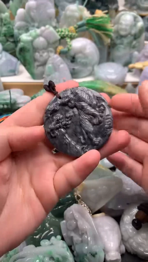 吊坠(不含链)未镶嵌翡翠1