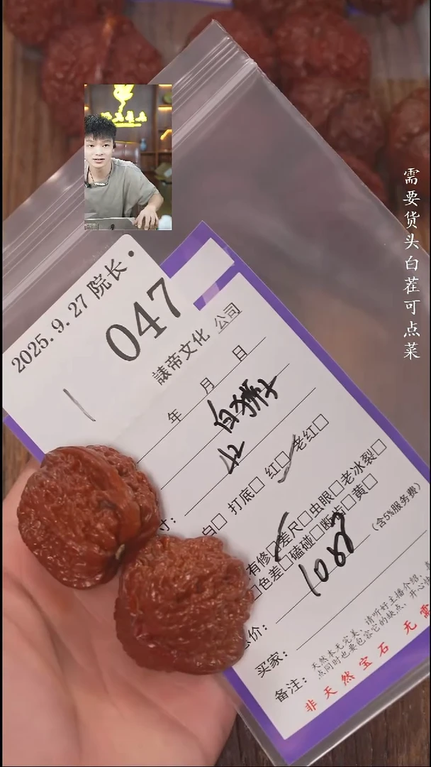 把件文玩核桃艾*諘帝文化047白狮子