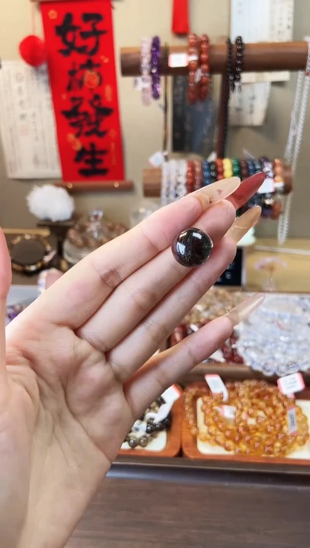 【闪购商品】水晶单珠未镶嵌l111 热带雨林幽灵单珠15mm