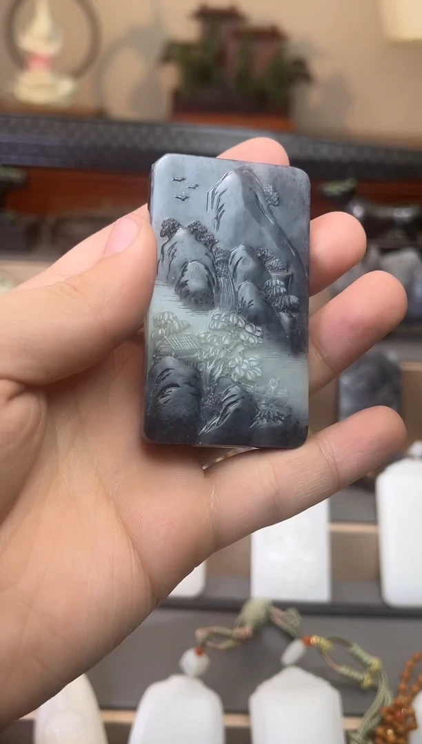 【闪购商品】和田玉把件未镶嵌吊坠