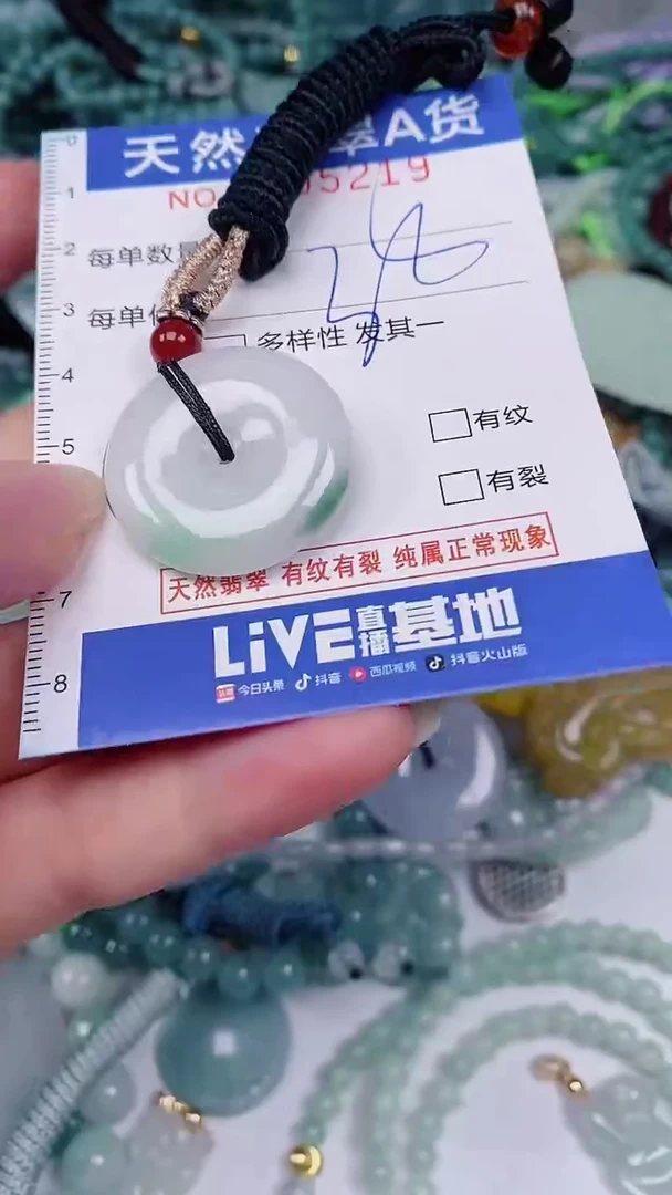 翡翠未镶嵌颈饰00005219