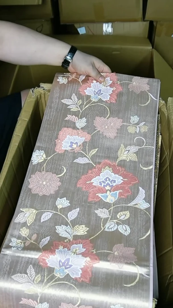 织绣织锦43六通唐草花