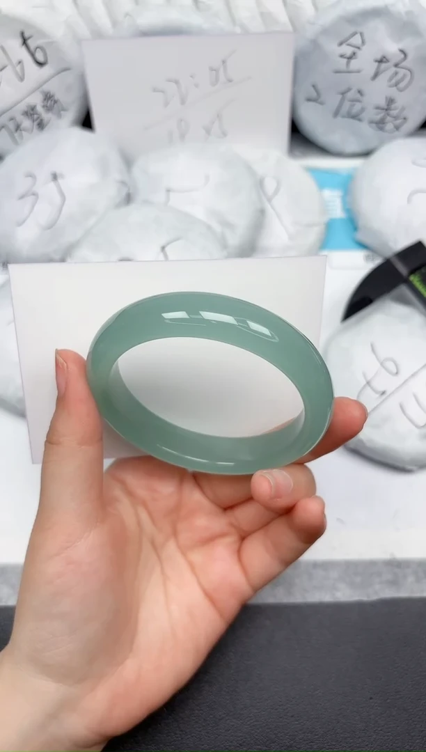 未镶嵌手镯石英质玉113-58-59