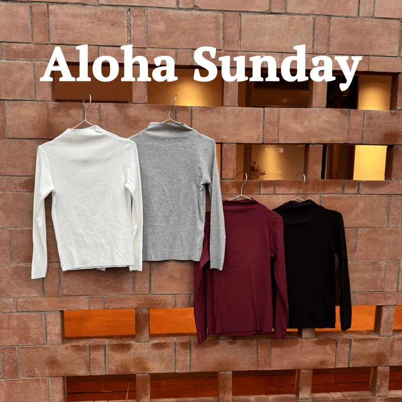 【亲子装】【身高105~185cm】成人高领童装低领薄绒打底衫高领纯色T恤