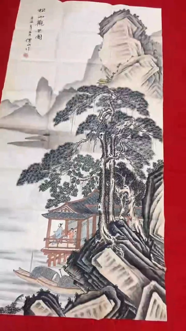 国画老师纯手绘作品
