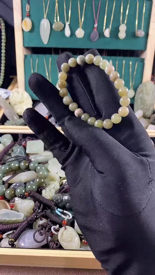 未镶嵌手串和田玉3