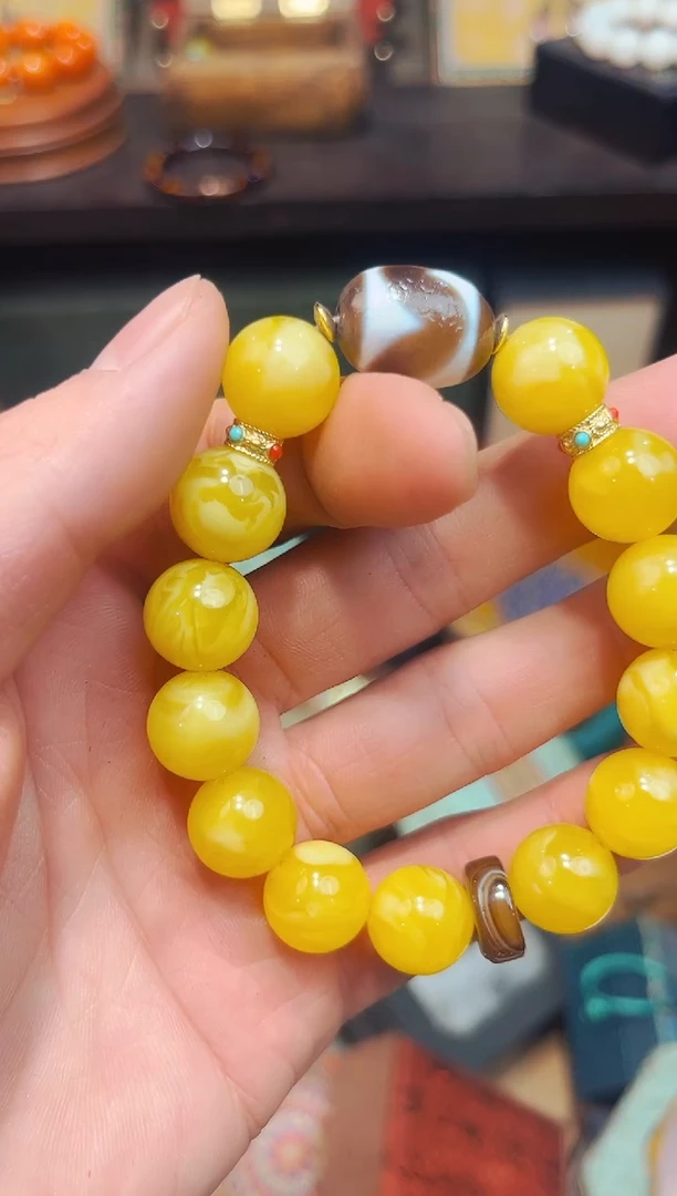 【闪购商品】蜜蜡裸石未镶嵌B瑞哥专属高端精品84