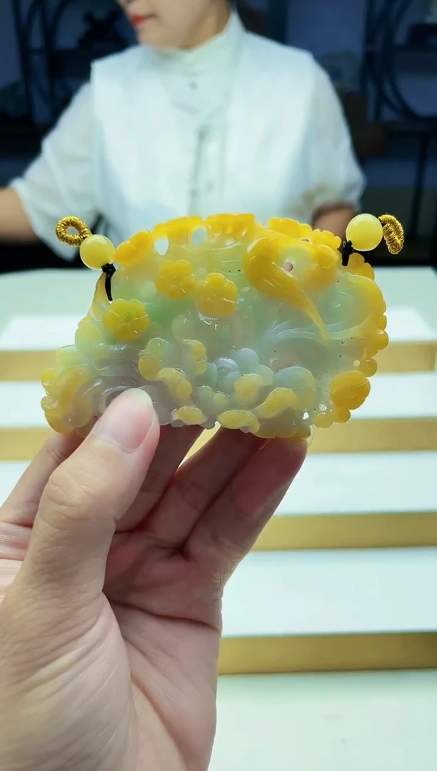 未镶嵌定制翡翠毛货09190314