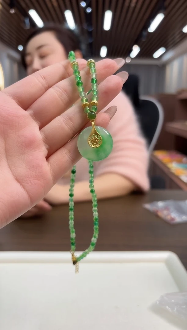 颈饰未镶嵌翡翠DIY款X445