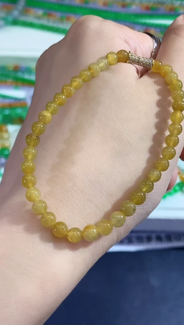 未镶嵌手串翡翠B61