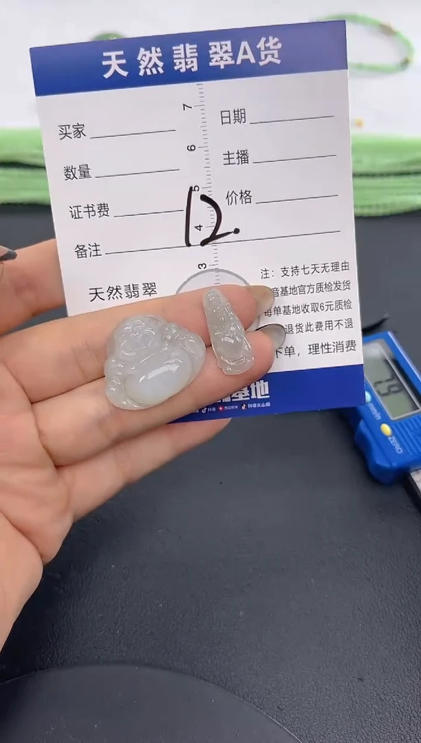 颈饰未镶嵌翡翠天然A货缅甸翡翠