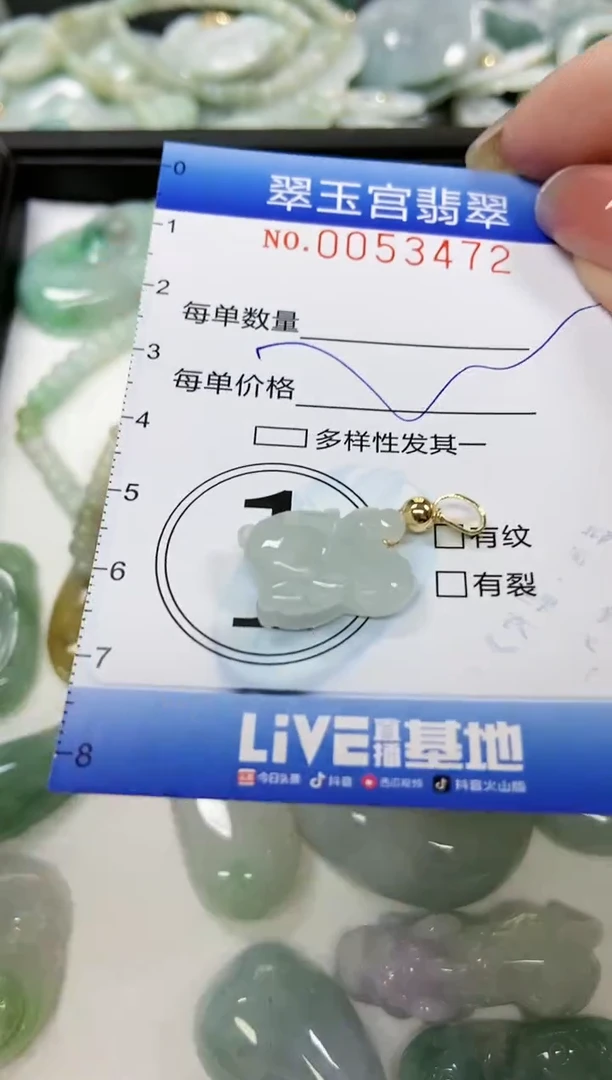 【闪购商品】翡翠颈饰未镶嵌闪购0053472