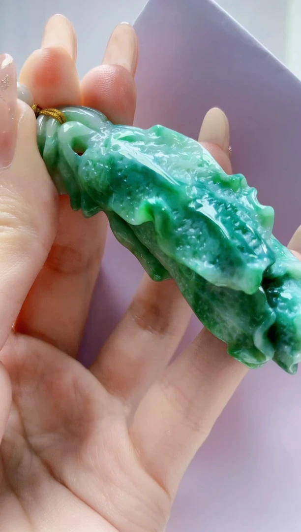 未镶嵌定制翡翠4868jw-毛货挂件12