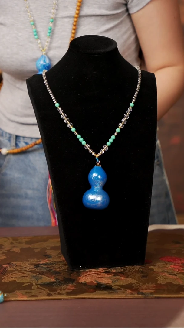 80天琦閤漆艺小葫芦挂件58